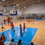 HUBO ENCUENTRO DE MINIBÁSQUET EN EL GIMNASIO MUNICIPAL