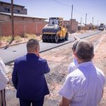 AVANZA EL ASFALTADO EN BARRIO PUEBLO NUEVO