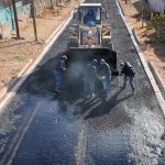 AVANCES EN LA OBRA DE ASFALTO EN EL BARRIO BRENTANA