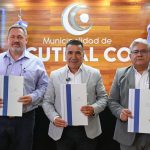 FIRMA DEL CONTRATO DE OBRA DEL PLAN DE DESAGÜES PLUVIALES