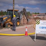 AVANZA LA EXTENSIÓN DE LA RED DE GAS EN BARRIO BRENTANA