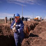 AVANZA LA CONEXIÓN DE REDES SECUNDARIAS DE GAS EN COLONIA 2 DE ABRIL