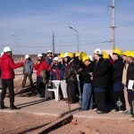 ESTUDIANTES DE LA EPET N° 1 REALIZARON UNA VISITA DE OBRA AL PREDIO POLIDEPORTIVO “BAMBI FLORES”